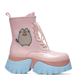 KOI footwear Pusheen Doughnuts Pastel Patent Boots<Women'S Chunky Boots