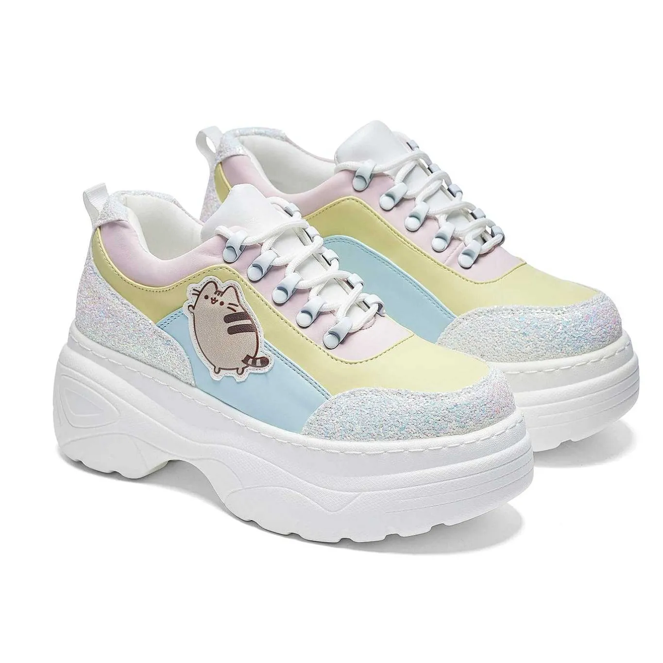 KOI footwear Pusheen Unicorn Glitter Chunky Trainers<Women'S Sporty Trainers