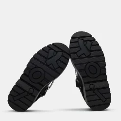 KOI footwear Retrograde Rebel Men'S Black Platform Shoes<Men'S The Lace Up Shoe