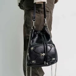 KOI footwear Rimo Black Mini Backpack<Women'S Bags
