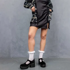 KOI footwear Sai Black Mary Jane Shoes 'Suede Edition'<Women'S Black Mary Janes