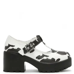 KOI footwear Sai Cow Print Mary Jane Shoes 'Nettie Edition'<Women'S Printed Mary Janes
