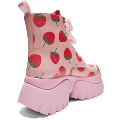 KOI footwear Strawberry Cake Pink Vilun Boots<Women'S Platform Boots