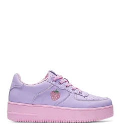 KOI footwear Sweet Strawberry Platform Trainers Purple<Women'S Chunky Trainers
