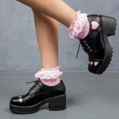 KOI footwear Tennin Heart Shoes<Women'S Chunky Platform