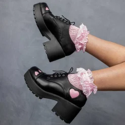 KOI footwear Tennin Heart Shoes<Women'S Chunky Platform