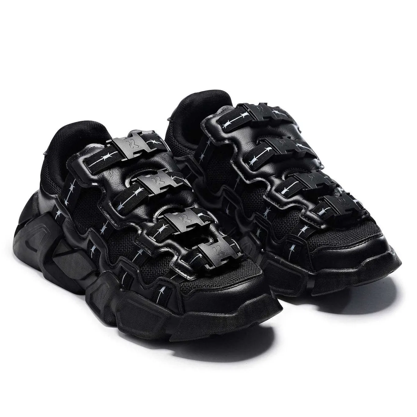 KOI footwear The Beast Men'S Black Wire Trainers<Men'S Black Trainers
