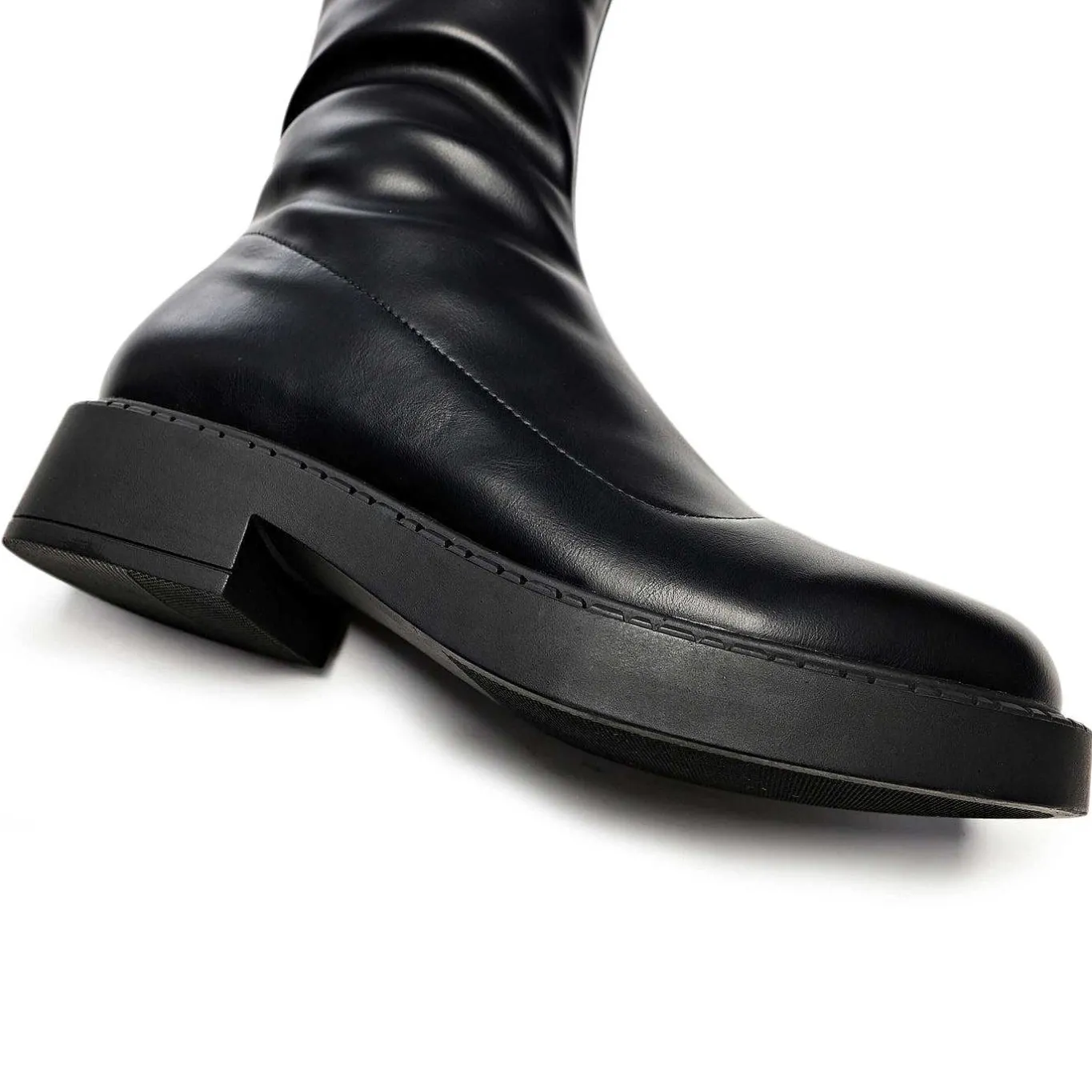 KOI footwear The Commander Plus Size Thigh High Boots<Women'S Chunky Boots