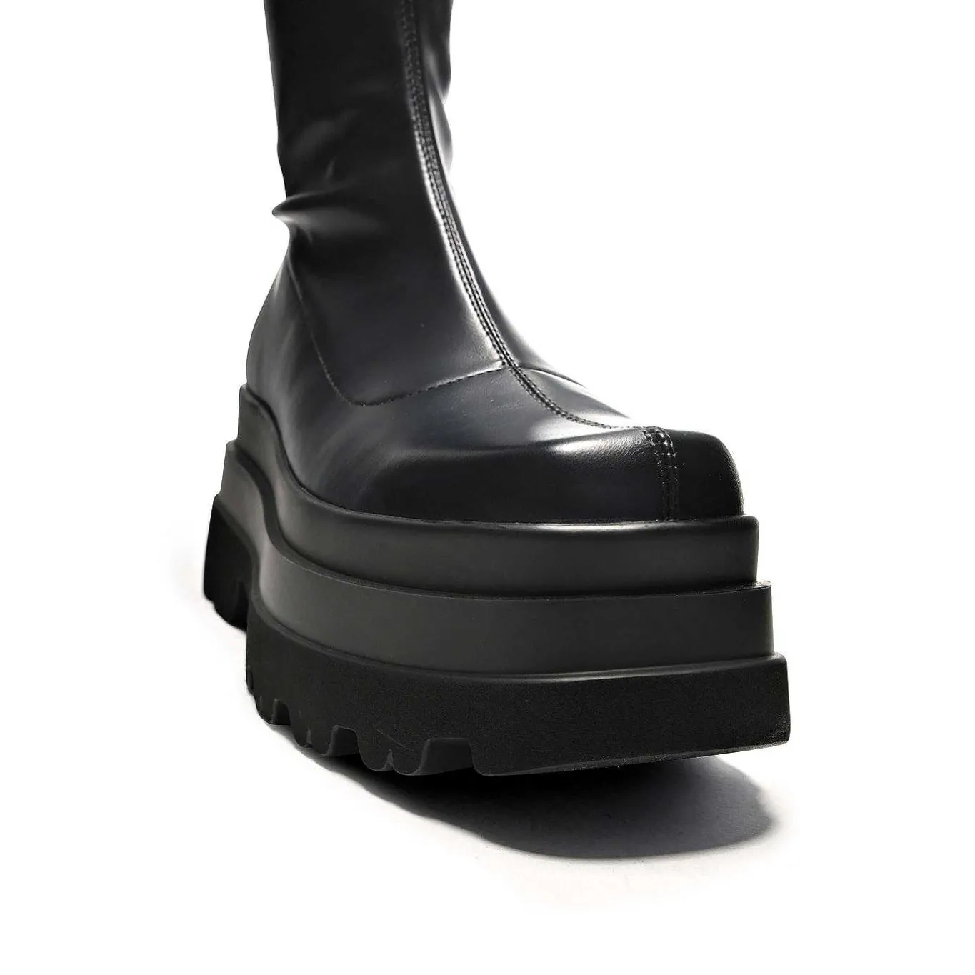 KOI footwear The Elevation Plus Size Thigh High Boots<Women'S Chunky Boots