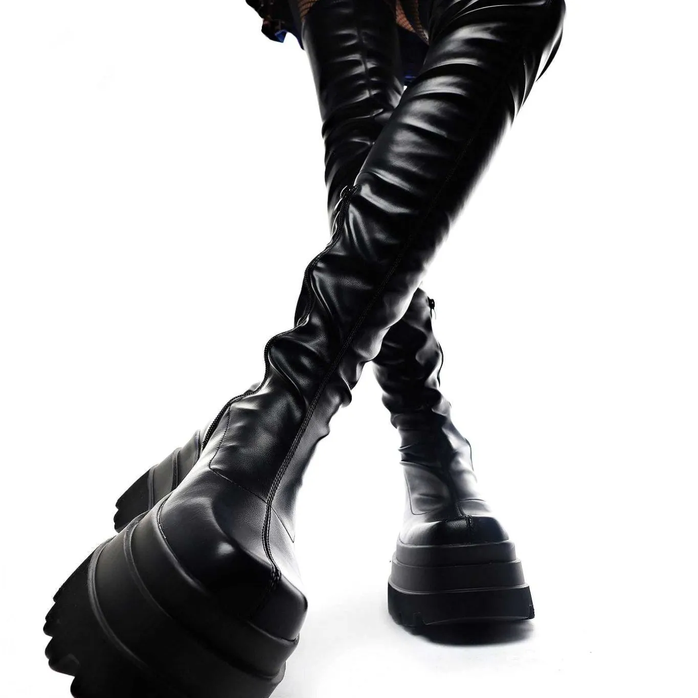 KOI footwear The Elevation Stretch Thigh High Boots<Women'S Thigh High Boots