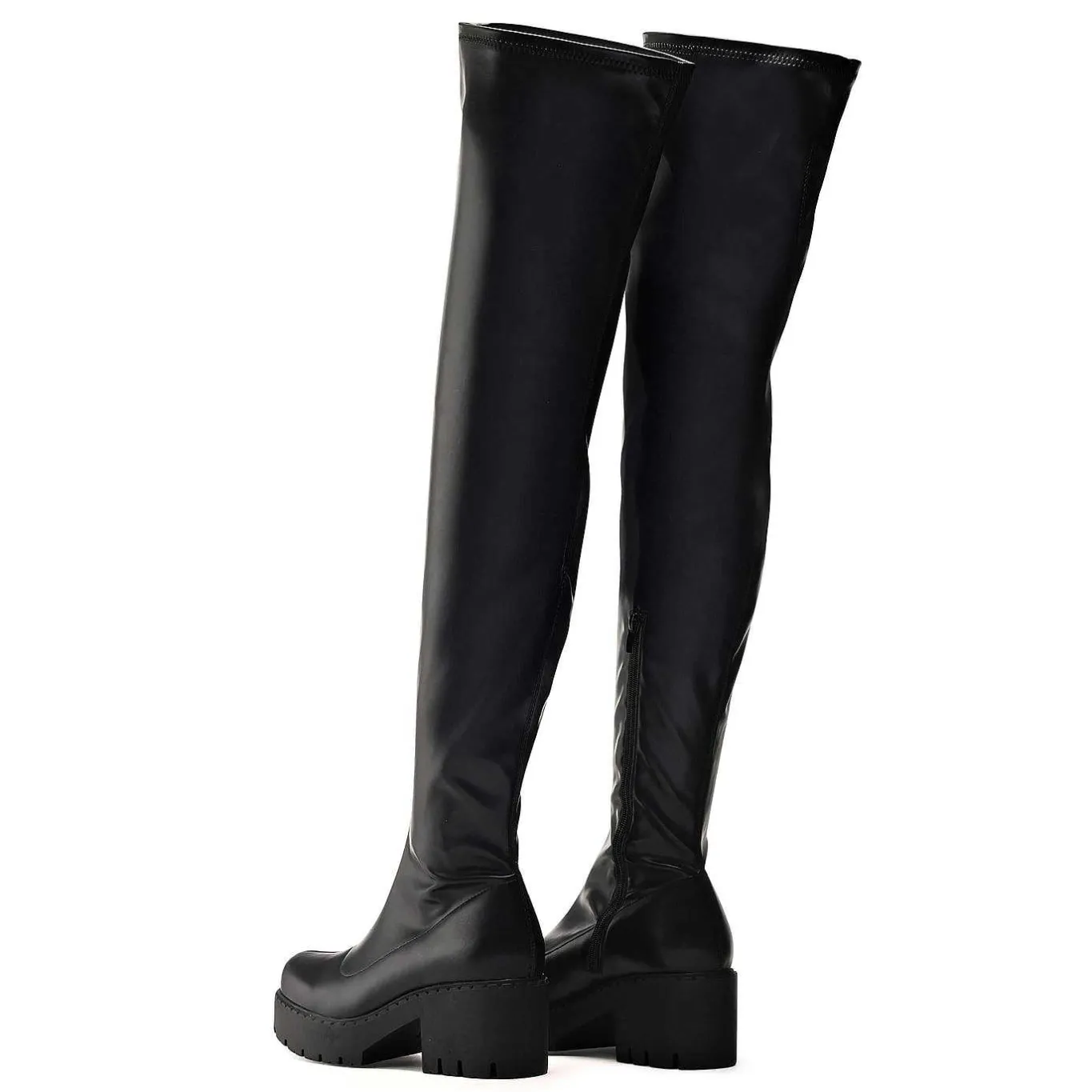 KOI footwear The Harmony Plus Size Thigh High Boots<Women'S Chunky Boots