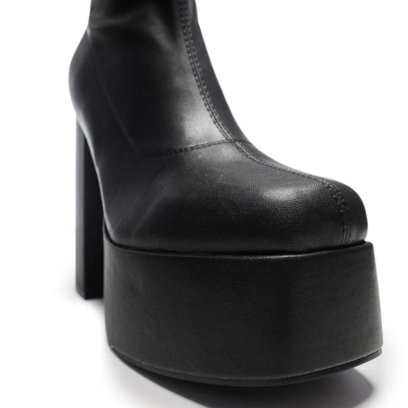 KOI footwear The Redemption Plus Size Thigh High Boots<Women'S Chunky Boots