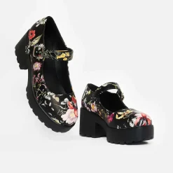 KOI footwear Tira Mary Jane Shoes 'Floral Edition'<Women'S Printed Mary Janes