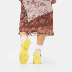 KOI footwear Tira Mary Jane Shoes 'Sunshine Yellow Edition'<Women'S Heeled Mary Janes