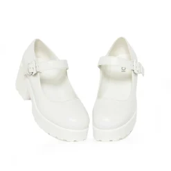 KOI footwear Tira Mary Jane Shoes 'White Washout Edition'<Women'S The Mary Jane