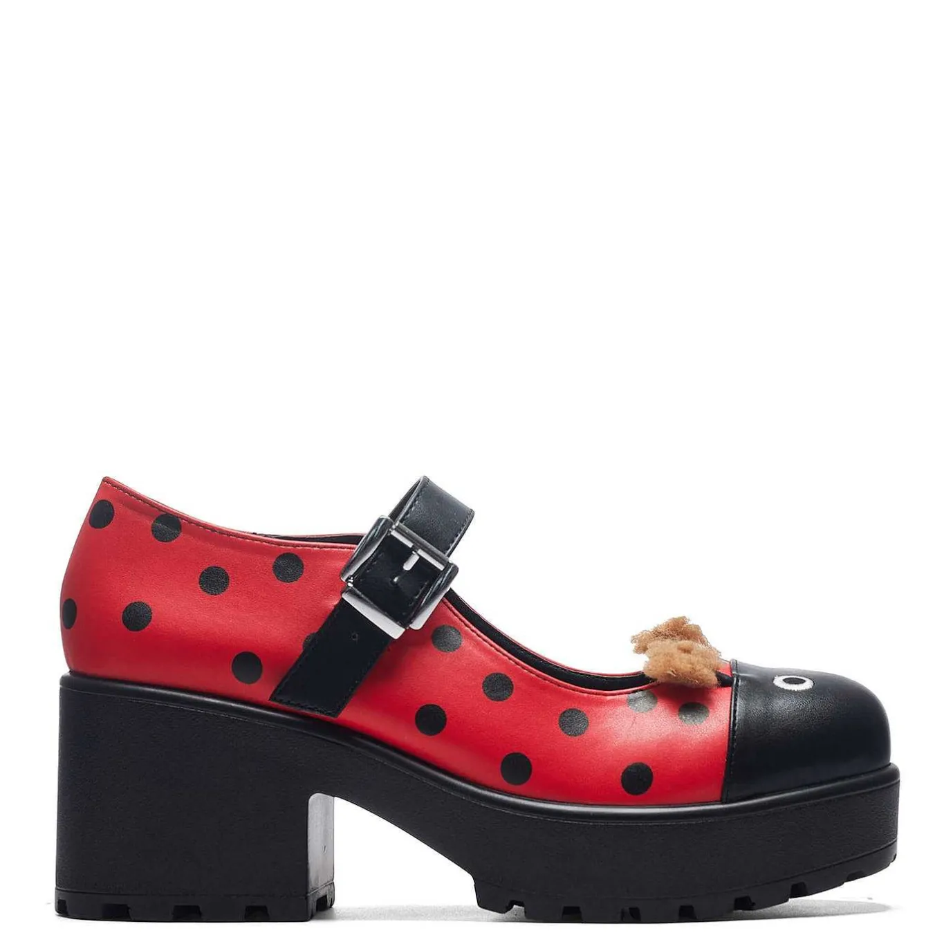KOI footwear Tira Mary Janes 'Lucky Ladybird Edition' |<Women'S Colourful Mary Janes