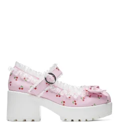 KOI footwear Tira Mary Janes Shoes 'Pink Cherry Bakewell Edition'<Women'S Printed Mary Janes
