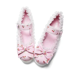 KOI footwear Tira Mary Janes Shoes 'Pink Cherry Bakewell Edition'<Women'S Printed Mary Janes