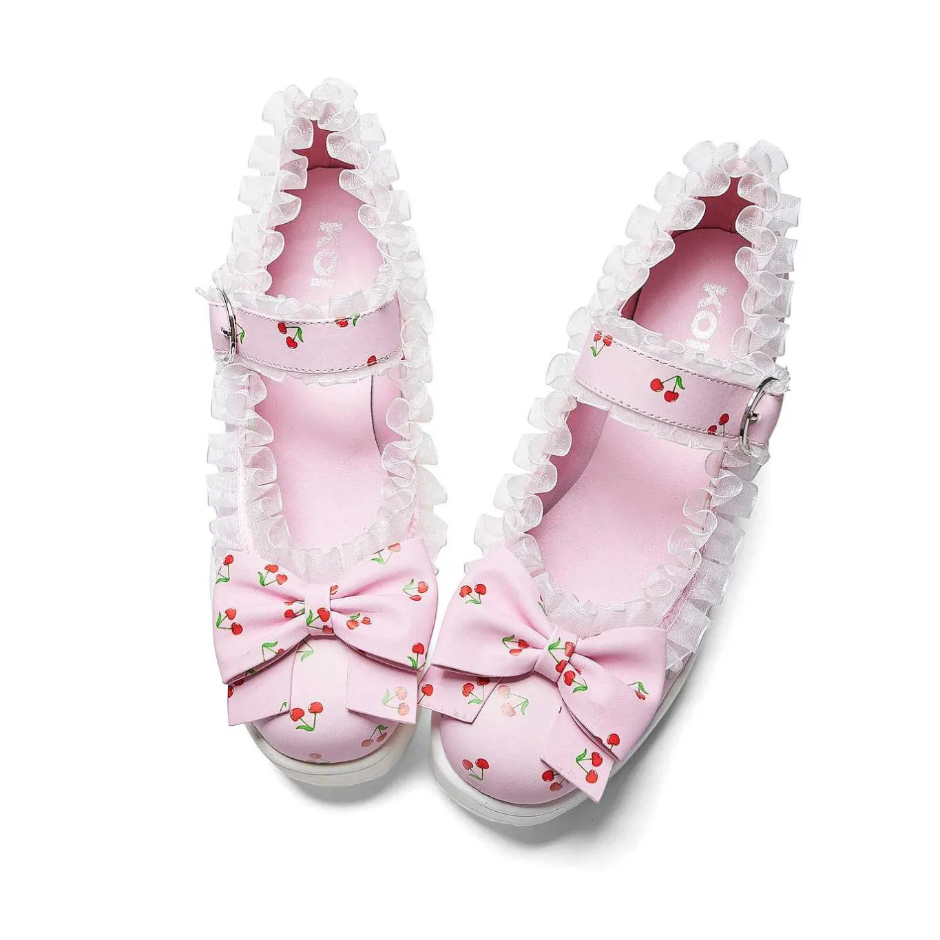 KOI footwear Tira Mary Janes Shoes 'Pink Cherry Bakewell Edition'<Women'S Printed Mary Janes