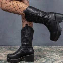 KOI footwear Wintu Long Chunky Western Boots<Women'S The Long Boot