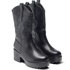 KOI footwear Wintu Long Chunky Western Boots<Women'S Platform Boots