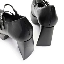 KOI footwear Zeba Black Platform Heels<Women'S Heeled Mary Janes