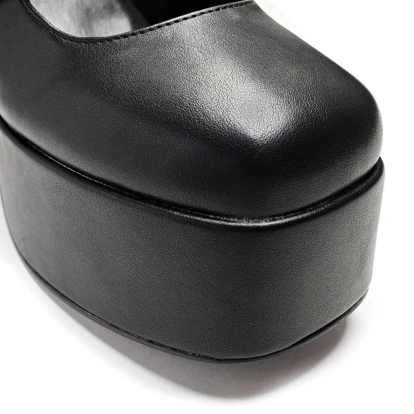 KOI footwear Zeba Black Platform Heels<Women'S Heeled Mary Janes